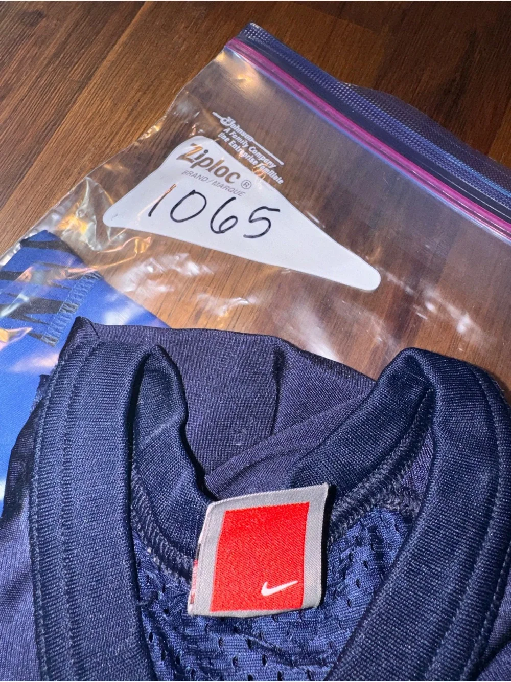 Nike Team Youth Medium Navy Mesh Football Practice Jersey